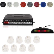 CoCar Auto Rückfahrwarner Einparkhilfe 8 Sensoren Einparkassistent Einparksys...