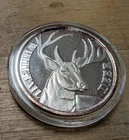 Lot Of Two 1ozt Silver Hunting Rounds