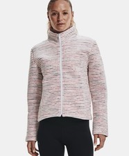 Under Armour Loose Fit Jacket Womens Full-Zip Athleisure Size Small E19