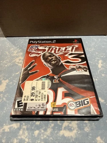 NFL Street 3 PS2 Brand New Factory Sealed Black Label First Print PlayStation 2