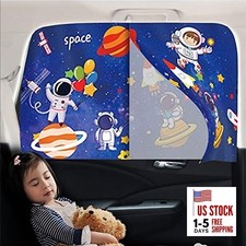 Car Sun Shade for Baby - Car Side Window Sun Shade 1 Pack Dark Blue Space