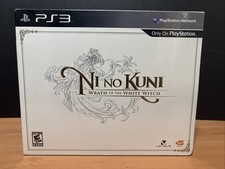 Ni no Kuni: Wrath of the White Witch Wizard's Edition Brand New PS3