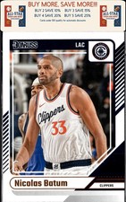 2024-25 Donruss #51 Nicolas Batum Los Angeles Clippers
