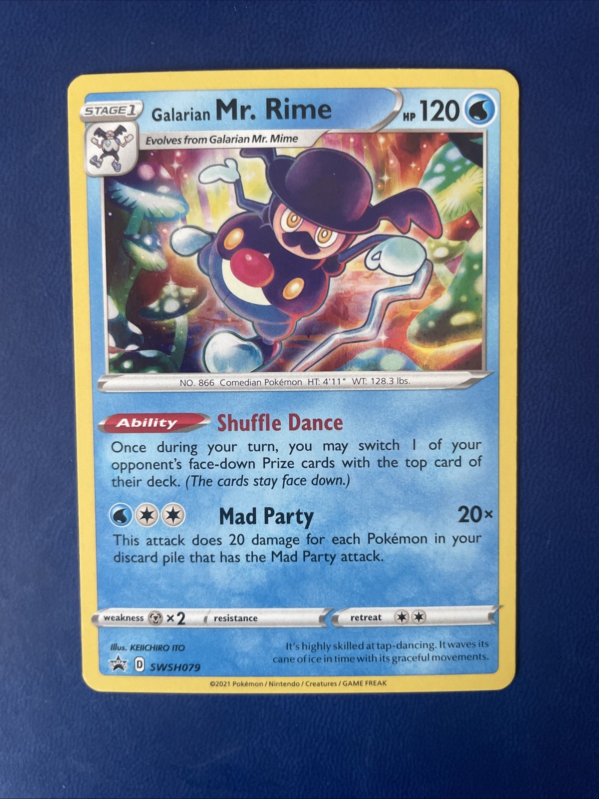 Galarian Mr. Rime SWSH079 SWSH: Sword & Shield Promo Cards Pokémon Card