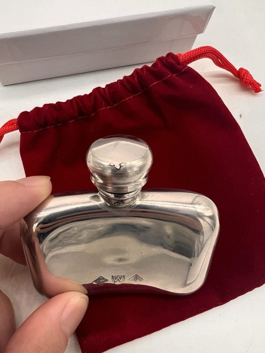 Supreme Box Logo Pewter Mini Flask (FW20) - Wentworth Pewter Co
