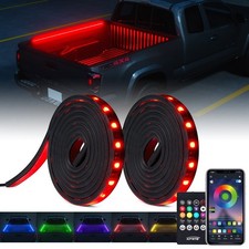 Rgb Truck Bed Led Light Strip Flatbed Lights For Ford F150 With Tailgate Switch