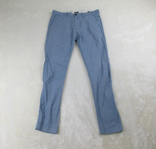 J.Crew Flex Pants Mens 31 Blue Slim Chino Preppy Pockets Casual 31X32