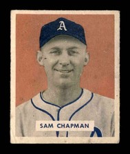 1949 Bowman #112 Sam Chapman   VG X3548557