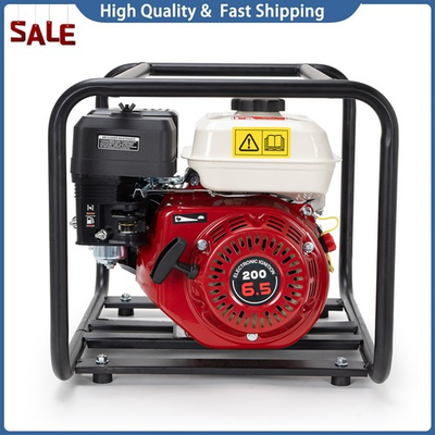 #ad #ad 6.5HP Gas Water Semi Trash Pump 2 Inch Gas Power Water Irrigation Transfer Pump $145.75