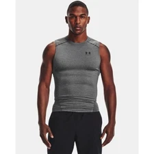 Under Armour HeatGear® Men's Sleeveless Workout Tank Gray Size XL NWT