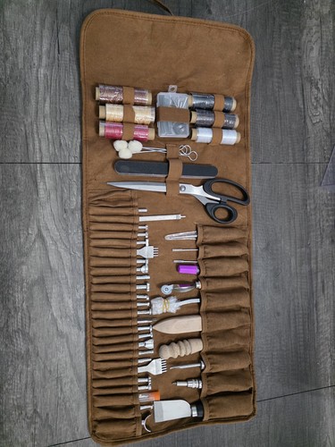 Leather Working Kit Used Like Nee Leather Working Tool Kit