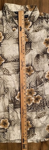#1035 Nautica Men’s Short Sleeve Shirt 2X Floral Design Multicolor - Picture 6 of 9