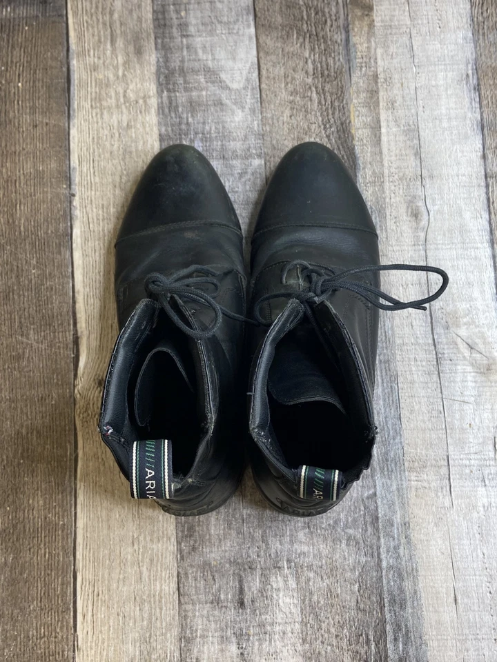 Ariat Heritage IV Zip Equestrian Riding Paddock Boots Women's Size 11B Black - Image 4 of 4