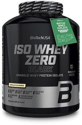 BioTech USA Iso Whey Zero Black, 2270 g Dose, Vanille