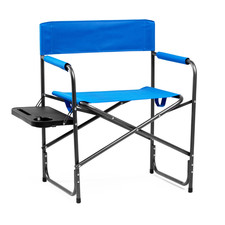 US Ozark Trail Director Chair with Side Table, Blue