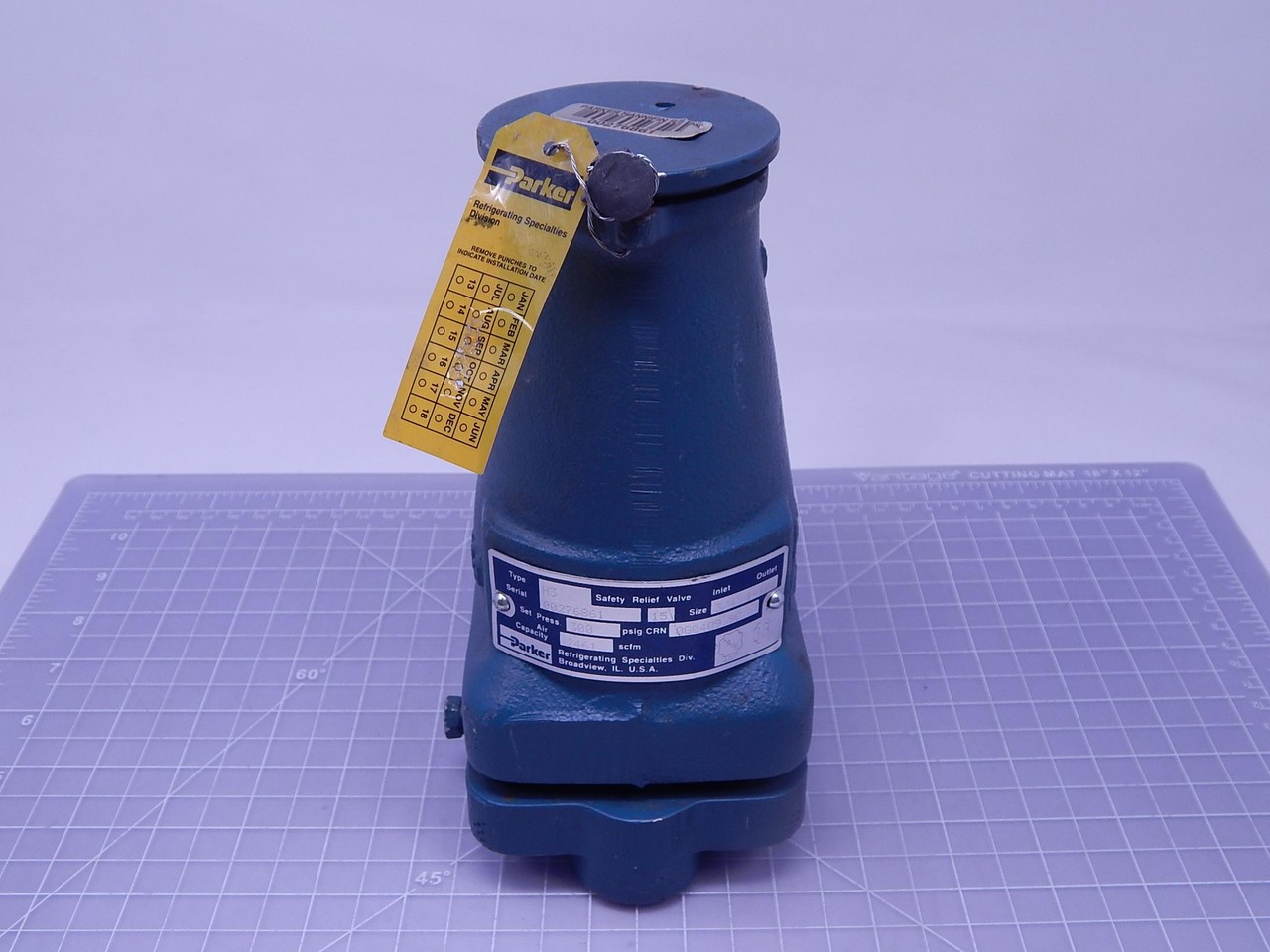 PARKER H3 SAFETY RELIEF VALVE T139776