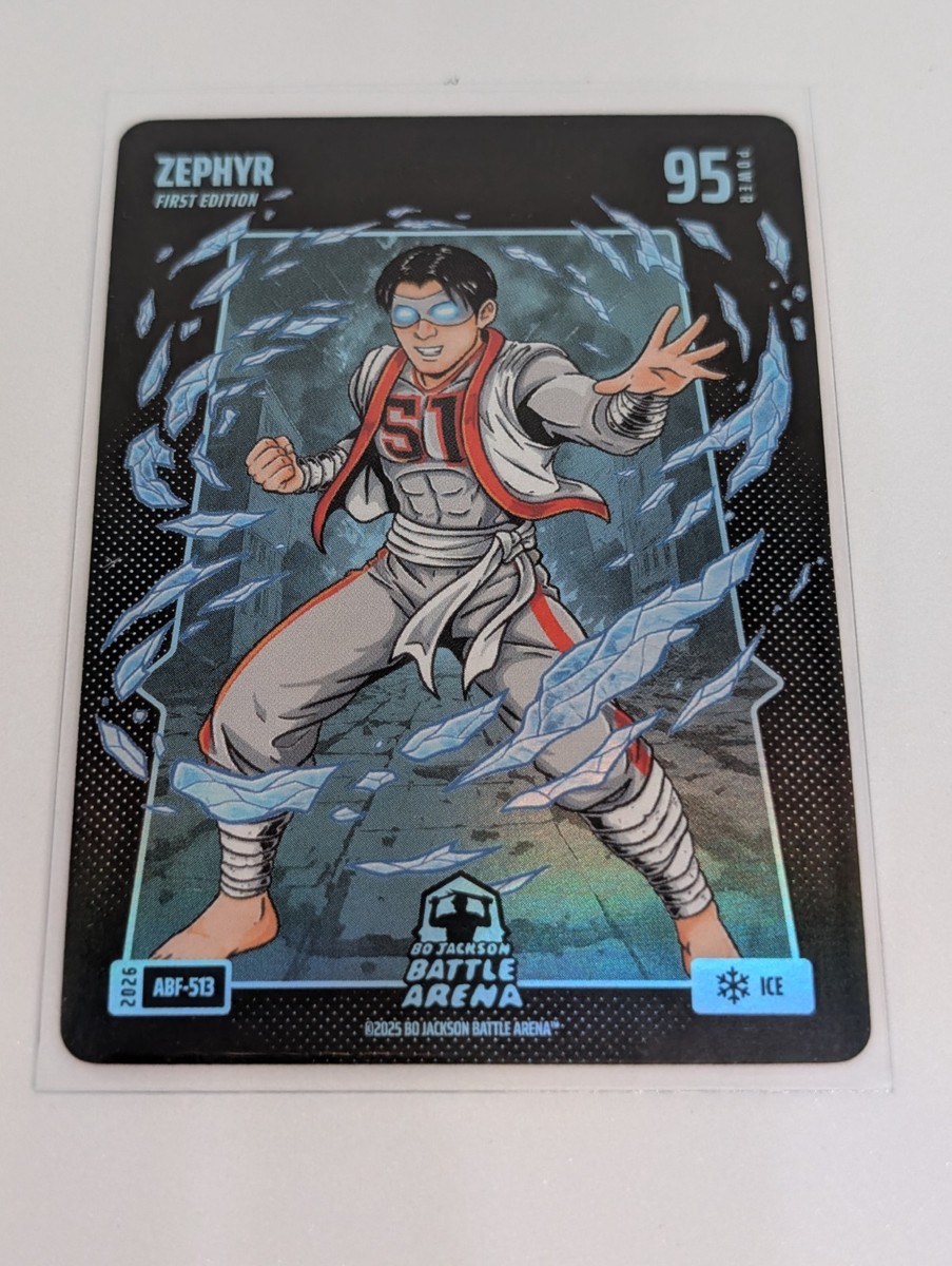Bo Jackson Battle Arena Zephyr Jung Hoo Lee Alpha Battlefoil ABF 513 95 Power
