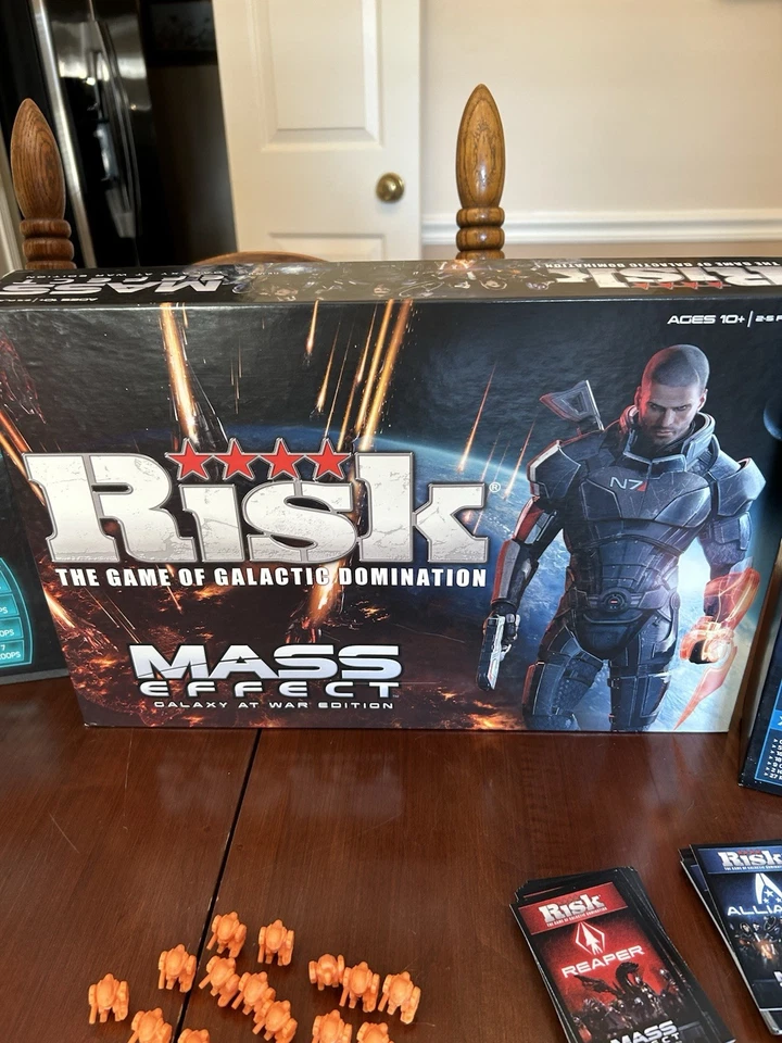 RISK Mass Effect Galaxy at War Edition Board Game - Missing some pieces - Image 2 of 4