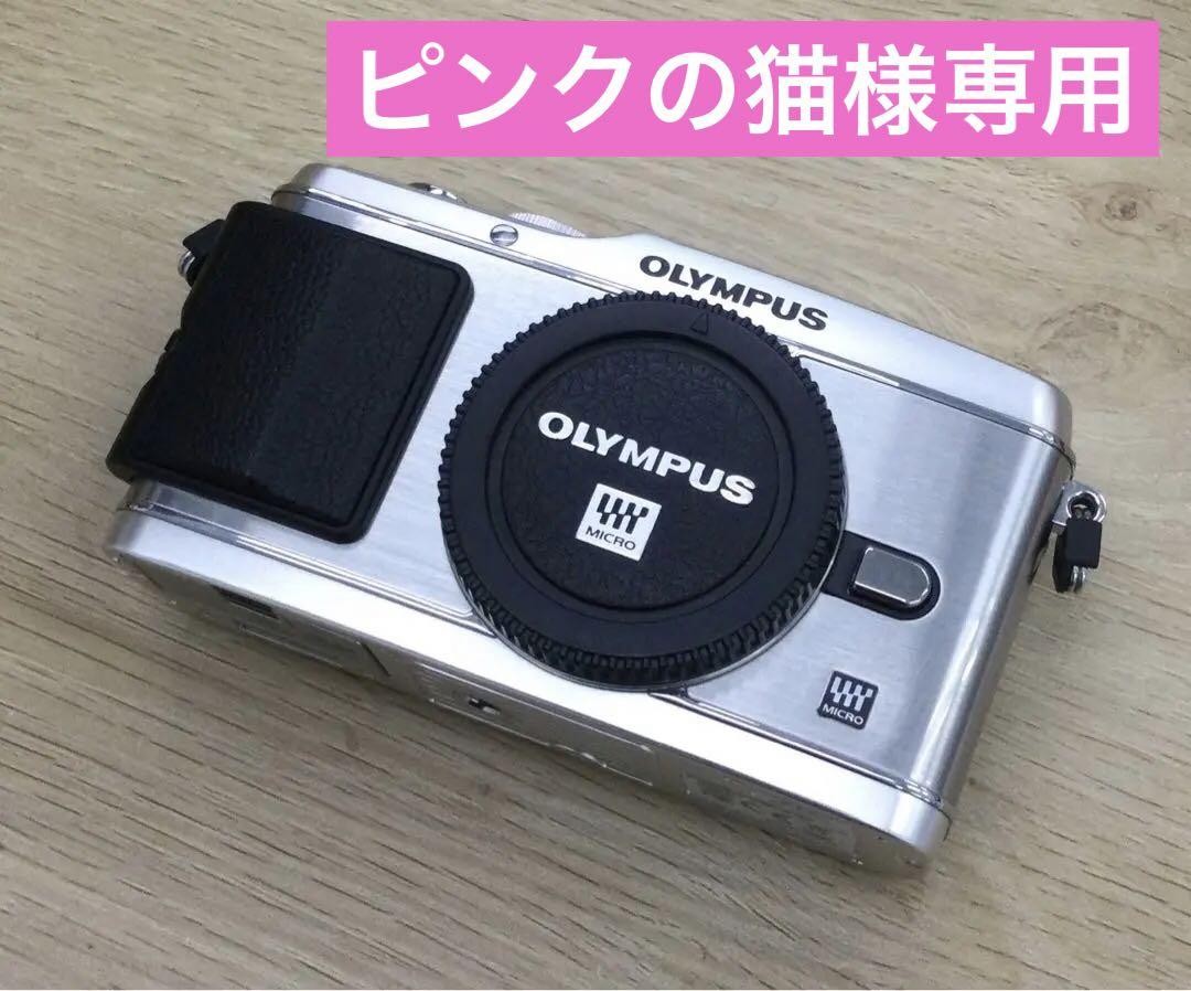 ピンクの猫・131、オリンパス　PEN E–P3 本体　シルバー Pink cat exclusive 131 Olympus PEN E P3 Body Silver | eBay