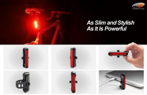 Cygolite Hotrod 120 Lumen USB Bicycle Rechargeable Tail Light Rear Safety - Image 4 of 4