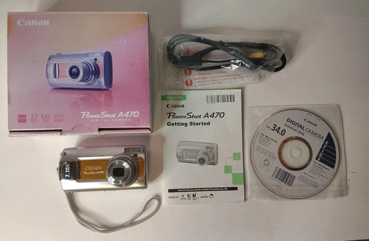 Canon PowerShot A70 Digital Cameras for Sale | Shop New & Used