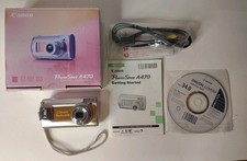 Canon PowerShot A470 7.1MP Digital Camera - Gray for sale online