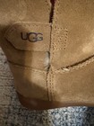 UGG - Girls 10 Toddler - Honey Brown Suede Exterior + Soft Shearing Interior — photo 6