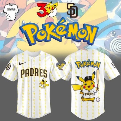 Padres x Pokemon 2026 Edition Baseball Jersey