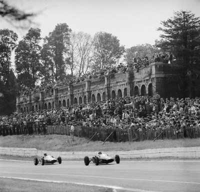 The International Car Race Meeting at Crystal Palace in London UK - Old Photo
