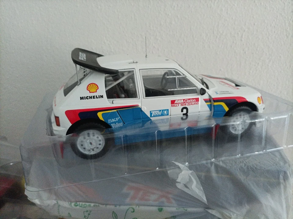 Peugeot 205 T 16 Evo2 1/18 Nuova Zelanda 1986 - Immagine 3 di 4