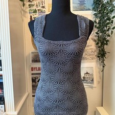 Intimately Free People Charcoal Love Letter Textured Cami Tank