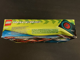 SEALED LEGO Racers Dragon Dueler 8227 Race Car Vehicle Red