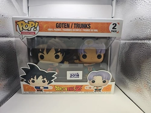 Funko Pop! Vinyl: Dragon Ball DBZ 2 Pack Goten & Trunks Fusion Funimation 2018