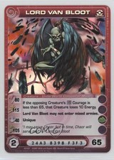 2007 Chaotic TCG - Dawn of Perim 1st Edition Lord Van Bloot #42