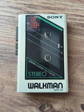 Sony Walkman WM-23 Stereo Cassette Player Vintage working but Restoration