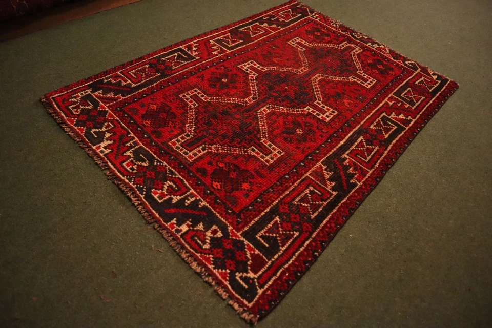 ARTÍCULO DE COLECCIONISTAS Impresionante Alfombra de Colección Tinte Natural Shirvan Cáucaso de Colección Foto 3 de 4