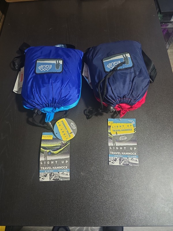 Equip One Person  Illuminated Travel Hammock x2 units