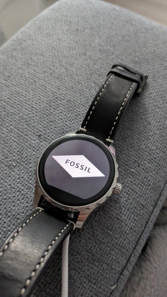 Fossil Q Marshal 2. Generation 45mm Edelstahl Herren Smartwatch (FTW2109) - Bild 2 von 4