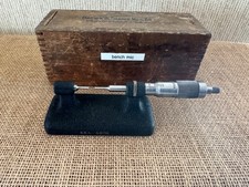 Very Rare Brown & Sharpe 0-25mm Bench Micrometer Caliper No.243 from BSA FActory