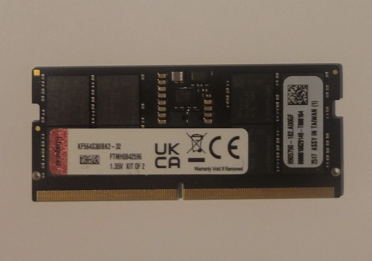 25+ Kingston SO-DIMM 16 GB Computer Memory (RAM) for sale