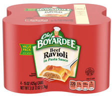 Chef Boyardee Beef Ravioli, 15 Oz, 4 Pack FREE SHIPPING