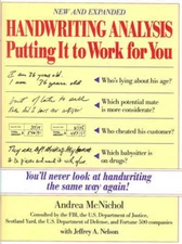 Handwriting Analysis : Putting It to Work for You - Paperback - VERY GOOD