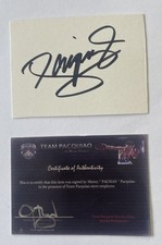 Manny Pacquiao Cards, Rookie Cards, Autographed Memorabilia and More 6