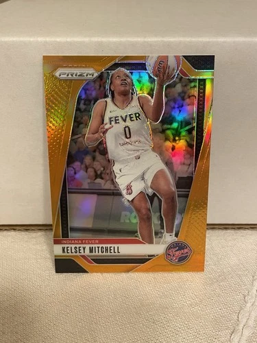 2024 Panini WNBA Prizm Kelsey Mitchell Orange Numbered 60/99 Rare