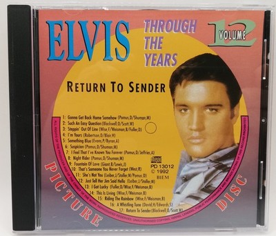 CD - ELVIS PRESLEY - Through The Years Vol 12 - Return to Sender (1181)