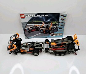 LEGO set 8473 Racers - Nitro Race Team 2002 w/ instructions -READ DESCRIPTION 