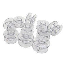  10 pack Brother Sewing Machine Plastic Bobbins Fits Many Models SA156