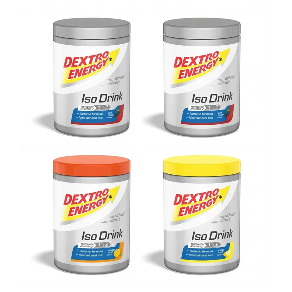 19,34€/kg Dextro Energy Iso Drink isotonisch Energie Qualität 4 x 440g Dose
