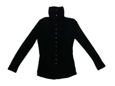 Hanley Mellon Women's Button-Down Turtleneck