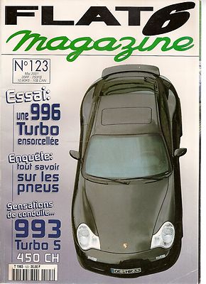 FLAT 6 123 PORSCHE 996 RS TUNING 569PS 993 TURBO S 450PS 356 PRE A 1500 1953